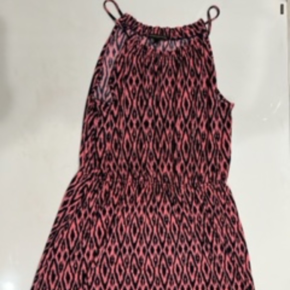 Banana Republic Dress - Size L - Pink/Navy - Picture 1 of 4